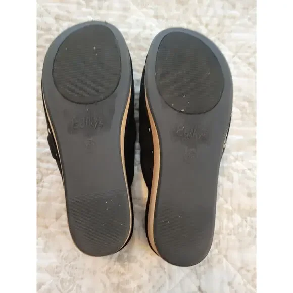 Corky's Black Size 9 Just Precious Slip On Wedge 2.5" Memory Foam Insoles EUC - Picture 9 of 9
